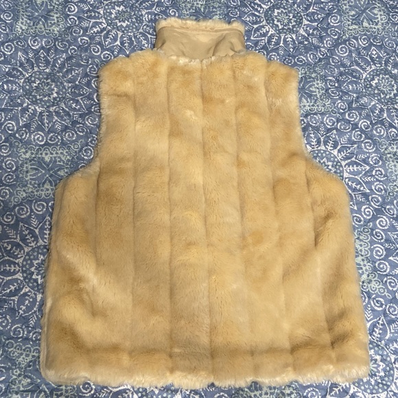 Old Navy Fur Vest - Picture 3 of 5